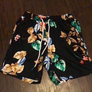 tropical, boy swim shorts. never worn and never been used.